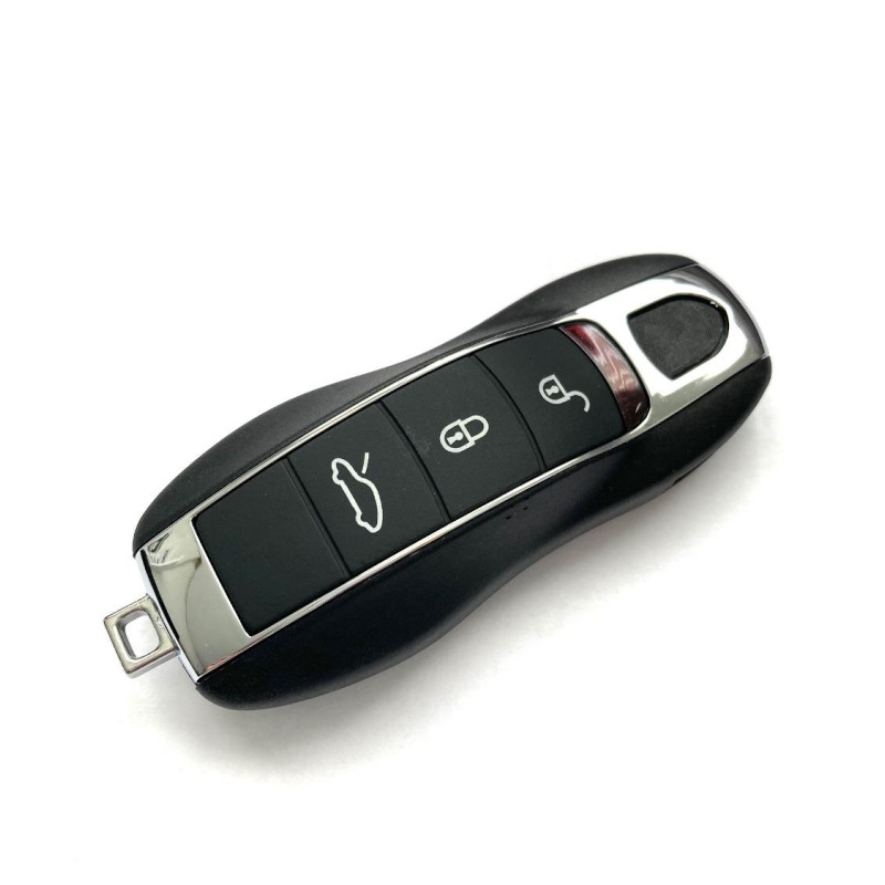 Télécommande coque de clé 3 boutons Porsche Cayenne Panamera Macan 911