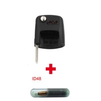 vW Seat Skoda ID48 HU-H66 chave codificada inserir