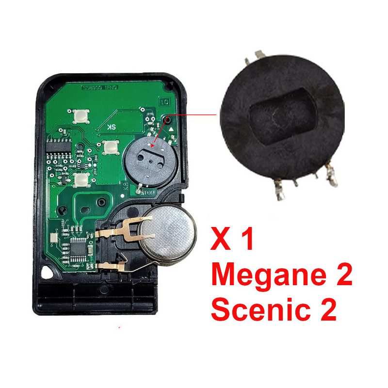 CARTE MEGANE 2 / SCENIC 2 / CLIO 3 (PHASE 1)