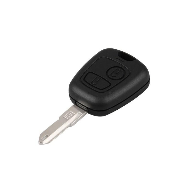 Coque plip clé télécommande compatible Peugeot 206 206 SW avec 2