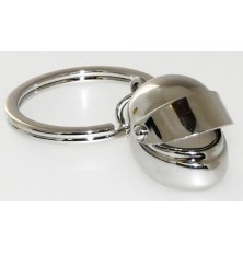 Motorcycle helmet keychain
