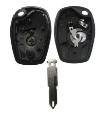 Coque de clé adaptable pour Peugeot et Citroen 3 boutons - Feu Vert