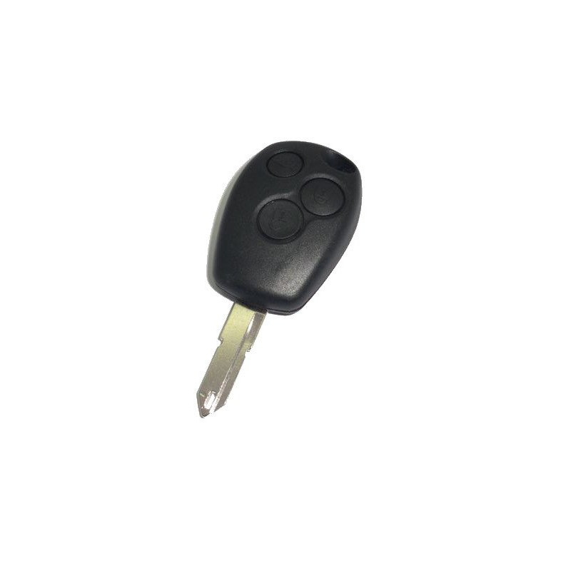 Télécommande coque de clé plip 3 boutons Renault Clio, Modus, Twing