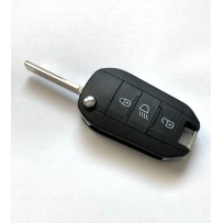 Mando a distancia de 3 botones compatible con Peugeot Citroën AES