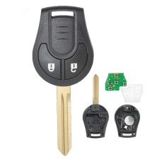 Electronic remote control transmitter compatible with Nissan Juke, Micra, and Navara