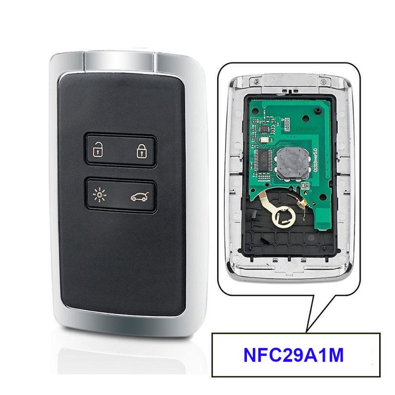 Compatible transmitter remote card Renault CLIO V KOLEOS SCENIC DUSTER