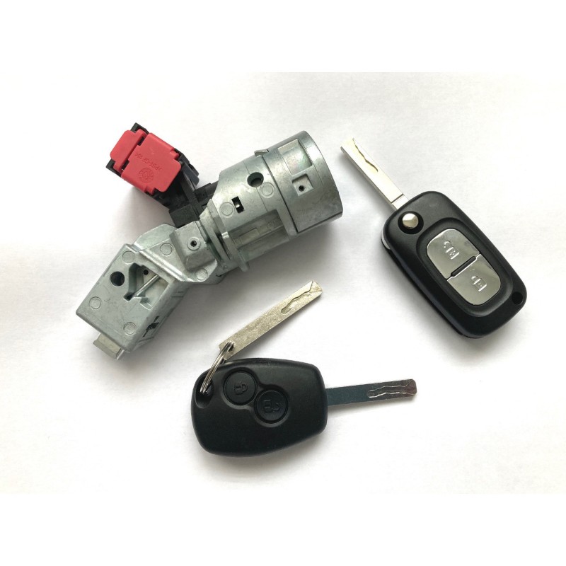 Steering lock ignition switch compatible Renault Clio 3, Kangoo, Modus, Master 3, Trafic 3, Twingo 2