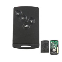 Transmissor de cartão de controle remoto Renault Laguna III Megane III 4 botões