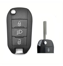 Funda para llavero compatible con C3 C5 Aircross 208 2008 Rifter