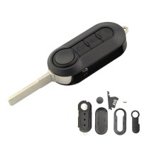 2-button key fob case compatible with Citroen JUMPER Peugeot BOXER DUCATO