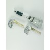 Cilindro de cerradura de puerta delantera izquierda compatible con Audi A4 A5 A6 Q5 8T1837167 8T2837167