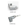 Door lock cylinder compatible Renault Kangoo 2 Master 3 806012544R