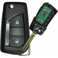Fernbedienungssender mit Schaltkreis, kompatibel mit Citroen C1 Peugeot 10...