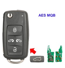 Mando a distancia con circuito compatible con VW Multivan, Sharan y Caravelle