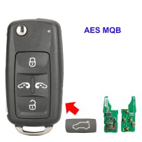 Remote control with circuit compatible with VW Multivan, Sharan, and Caravelle