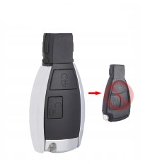 Mercedes A B C E G S ML Viano Vito Key Fob Conversion - Chrome Modified
