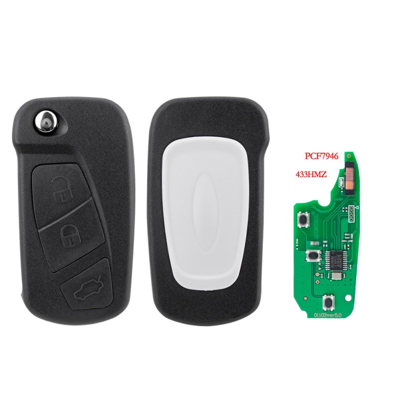 Afstandsbediening met circuit compatibel met Ford Ka 2008 - 2016 1838586