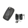 Carcasa para llave remota de 3 botones para Fiat Ducato, Boxer y Jumper.