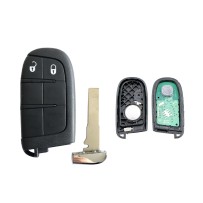Controle remoto com circuito cego compatível com Jeep Renegade Compass M...