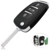 Remote control with circuit for Citroen C4 DS4 6490KF 6490KG 1614304880