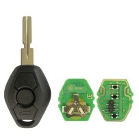 Key fob with circuit for BMW 3/5/7 Series E38 E39 E46, Z3 M5 M3 EWS 433MHz HU58