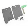 boitier coque carte 2 boutons compatible Renault Laguna 2 Espace IV Vel Satis