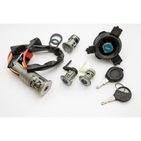 Kit de trava de ignição e volante compatível com Peugeot 206 41...