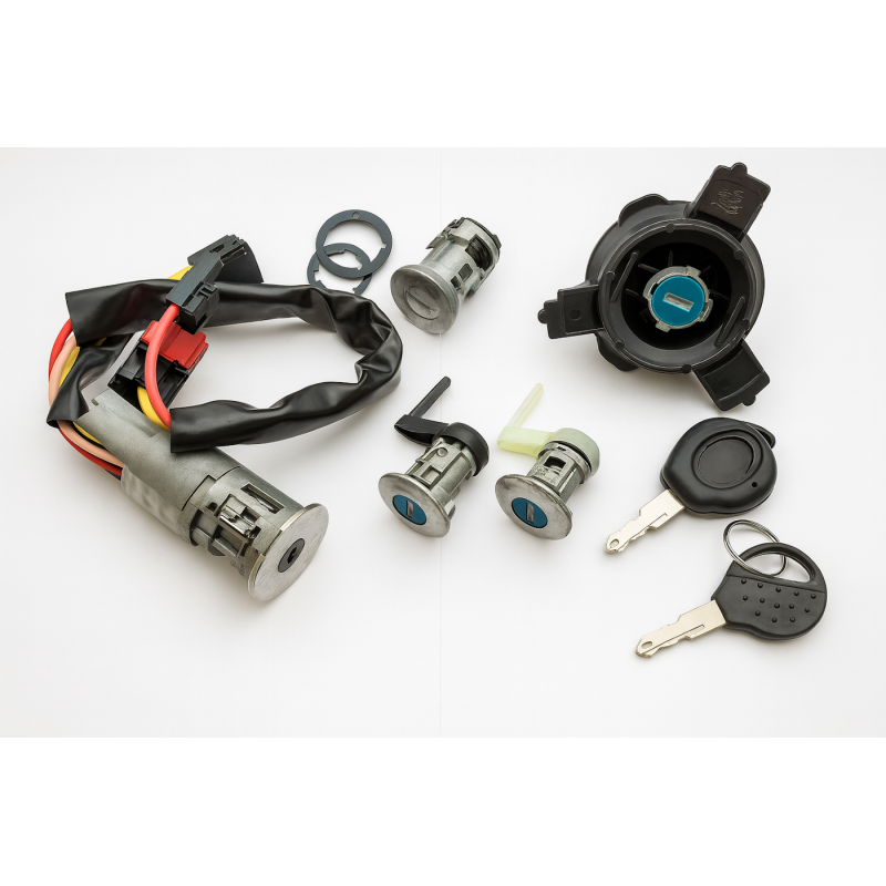 Kit barillets neiman antivol de direction compatible Peugeot 206 98-01 4162P0 9170N8 Kit barillets neiman antivol de direction compatible Peugeot 206 98-01 4162P0 9170N8