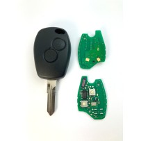 Controle remoto com circuito OEM compatível com Dacia Duster Logan Sandero...
