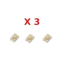 Set van 3 drukknoppen voor BMW AUDI