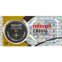 Maxell CR2016 lithium batterij voor afstandsbediening, elektronische sleutel...