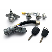 Kit de trava de direção Neiman, cilindro de fechadura de porta compatível com Citroen C...