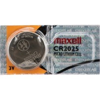 Bateria de lítio Maxell CR2025 para controle remoto, chave eletrônica...