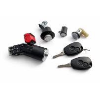 Steering lock ignition lock kit compatible with DACIA Logan 2 ...