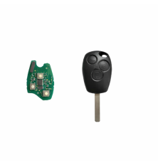 Télécommande clé avec circuit compatible Renault Master 3 Trafic Fiat Talendo AES