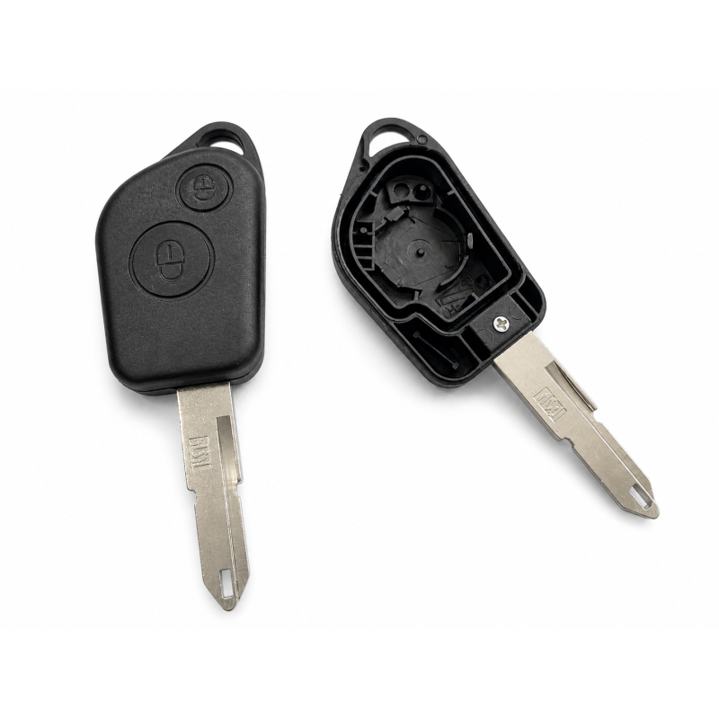 boitier de télécommande coque de clé compatible Peugeot 106 HF