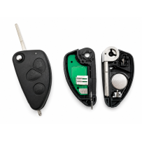 Fernbedienung mit Schaltkreis kompatibel mit Alfa Romeo 147 156 166 GT 7171...
