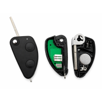 Fernbedienung mit Schaltkreis kompatibel mit Alfa Romeo 147 156 166 GT 7171...