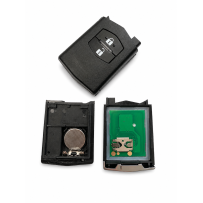 Transmissor de controle remoto compatível com Mazda 2, 6, CX7, CX9 CC33675RYC 5WK43...