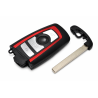 Télécommande clé avec circuit BMW SERIE F 868mhz CAS4 FEM rouge