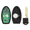 Télécommande émetteur Nissan 3 boutons Qashqai X-trail Pulsar C13 AES