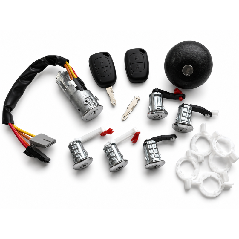 Kit barillets neiman antivol de direction serrure Renault Master 2 Movano 7701038365