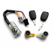 Kit de cilindro de cerradura de encendido, cerradura de dirección para Renault Kangoo 1...