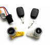 Kit barillets neiman antivol de direction serrure Renault Kangoo 1 7701470736 Kubistar
