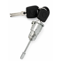 Cilindro da fechadura da porta dianteira esquerda compatível com Seat Ibiza 6L (20...