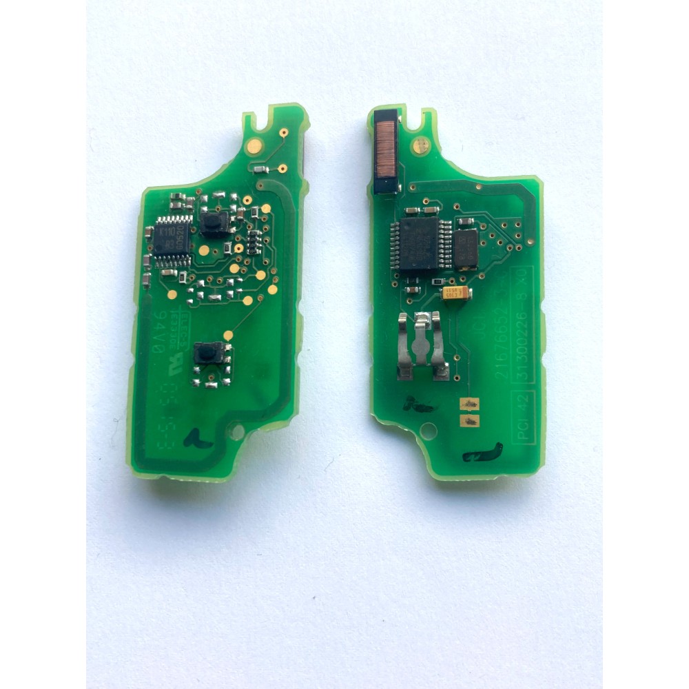 Circuit PCB clé Peugeot Citroen 2 boutons 216766523C 21676652-3-C 31300226-8XO Original