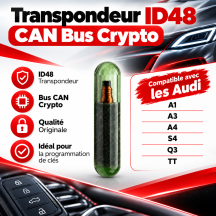Transponderchip anti-diefstal ID48 CAN AUDI A1 A3 A4 TT TP25