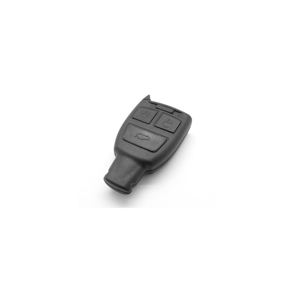 Original IEA Compatible Key Remote Shell For Fiat - 3 Buttons Black (No Internals)