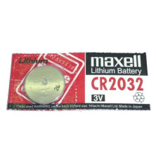 Pile Maxell CR2032 CR 2032 lithium pour télécommande, clé électronique 