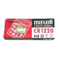 Batería de litio Maxell CR1220 para mando a distancia y llave electrónica 